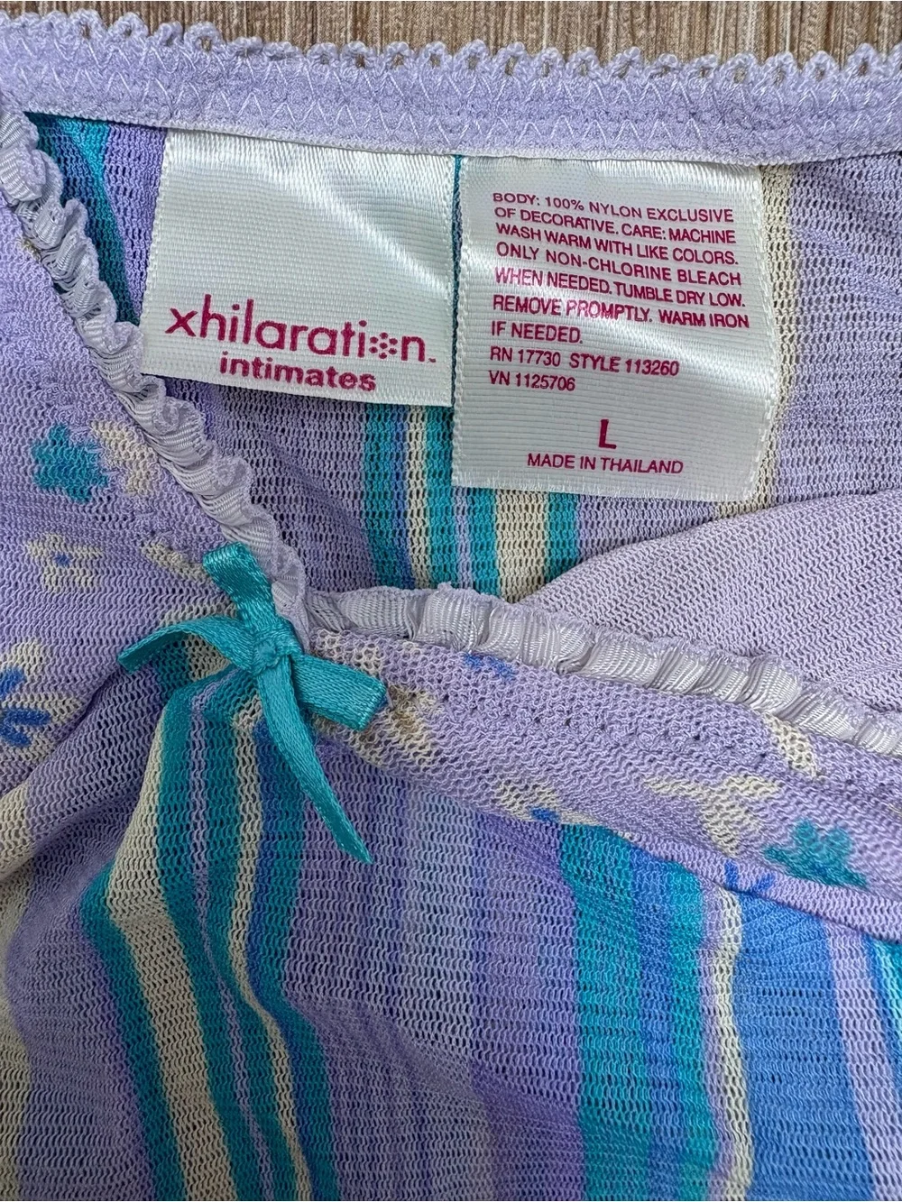 Xhilaration y2k intimates